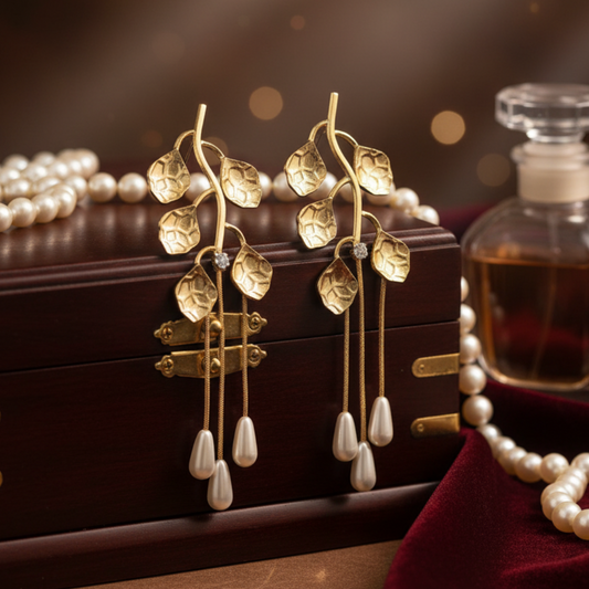 Pearl Drop Earrings for Women